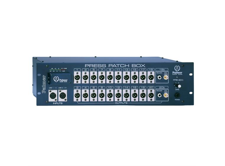 Palmer Press Patch Box - Press Patch Box 10-channel stereo /
